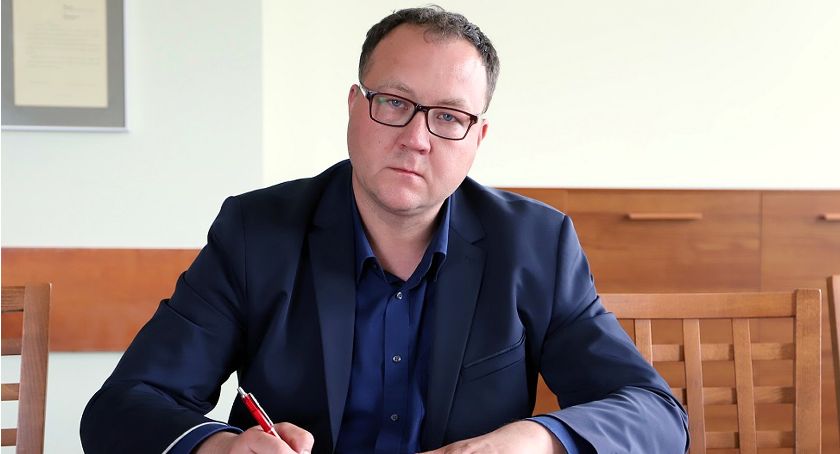 Zdjęcie Pawła Kubiaka, nowego przewodniczącego rady