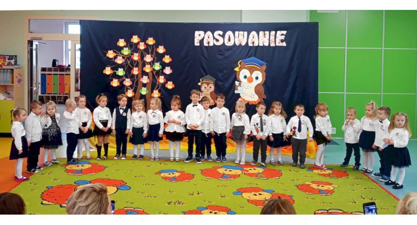 Zdjęcie dzieci z Przedszkola w Smykowie