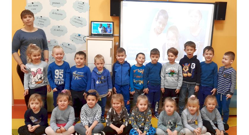 Zdjęcie dzieci z Przedszkola w Smykowie