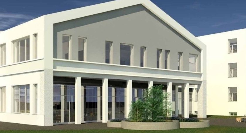 Zdjęcie wizualizacji sali widowiskowej w nowym MGDK w Końskich