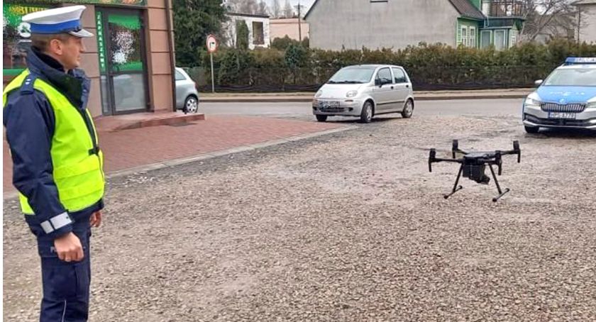 Zdjęcie miejsca, skąd startował dron