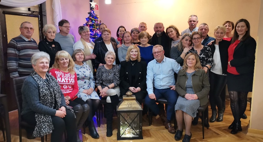 Zdjęcie uczestników Spotkania Wigilijnego w Stąporkowie