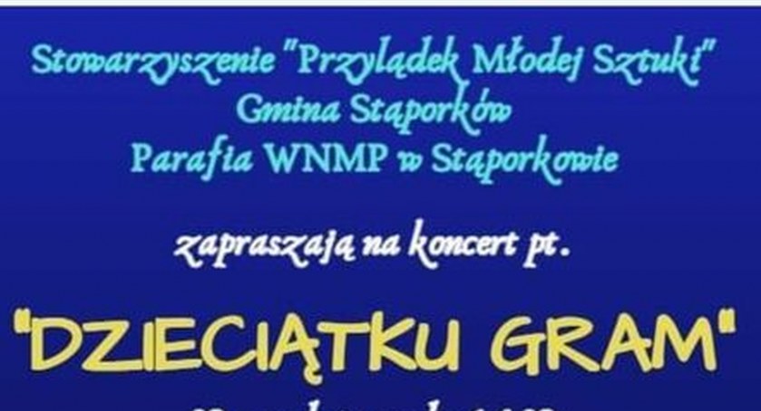 Zdjęcie plakatu koncertu