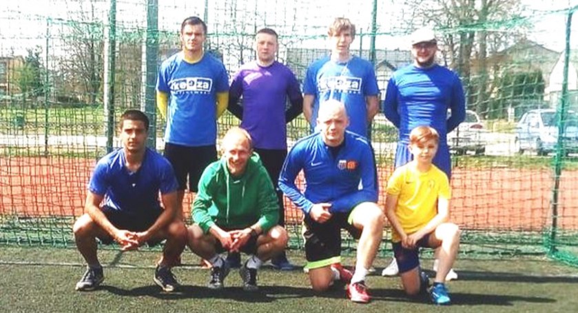 Zdjęcie drużyny OldBoys, zwycięzcy drugiego turnieju Stowarzyszenia Fair Play