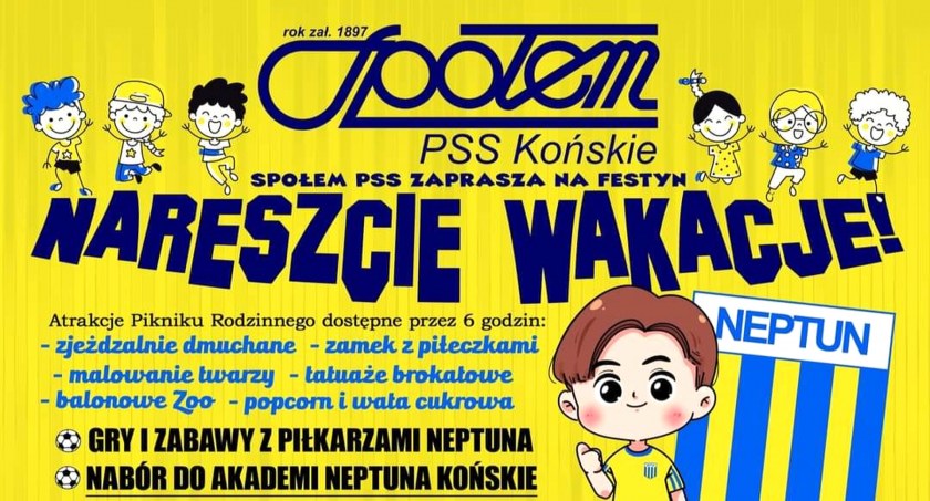 Zdjęcie plakatu festynu