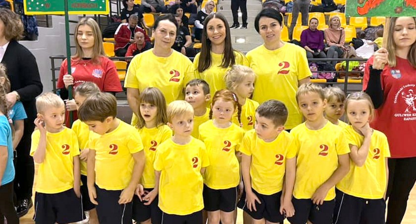 Zdjęcie reprezentacji Przedszkola nr 2 w Końskich na Olimpiadzie w Kielcach