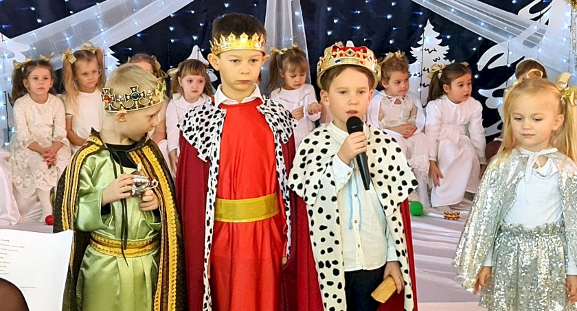 Zdjęcie Trzech Króli z Przedszkola w Smykowie