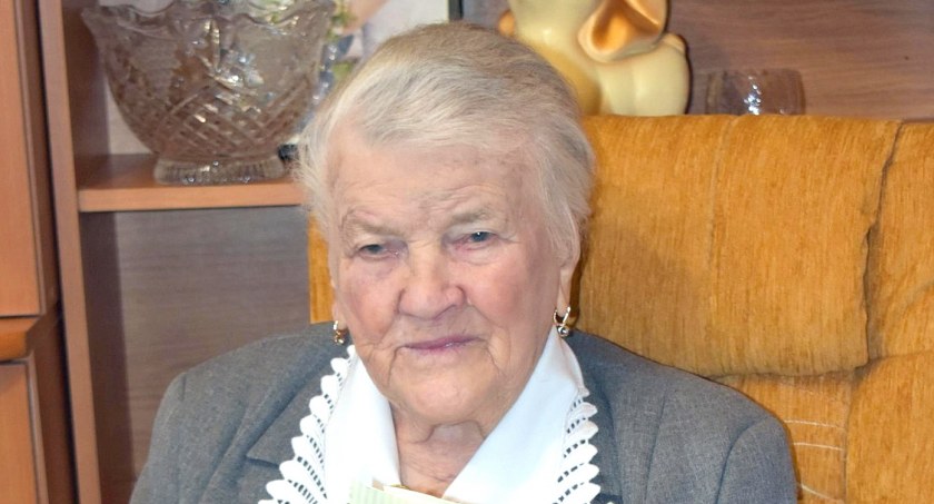 Zdjęcie pani Władysławy Goszcz ze Skrzyszowa