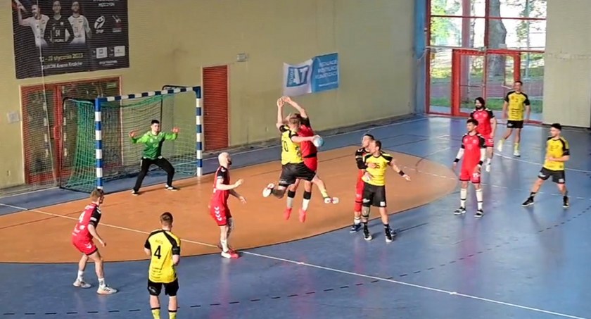 Zdjęcie fragmentu meczu AZS AGH Kraków - KSSPR Końskie