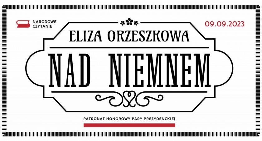 Zdjęcie plakatu 12 edycji Narodowego Czytania
