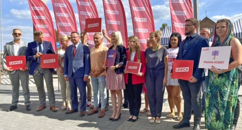 Na zdjęciu: Nowa Lewica w Końskich
