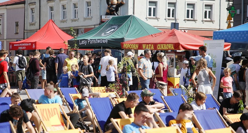 Zdjęcie: Głównym punktem Eko Kina była emisja filmów poświęconych ochronie powietrza i ekologii