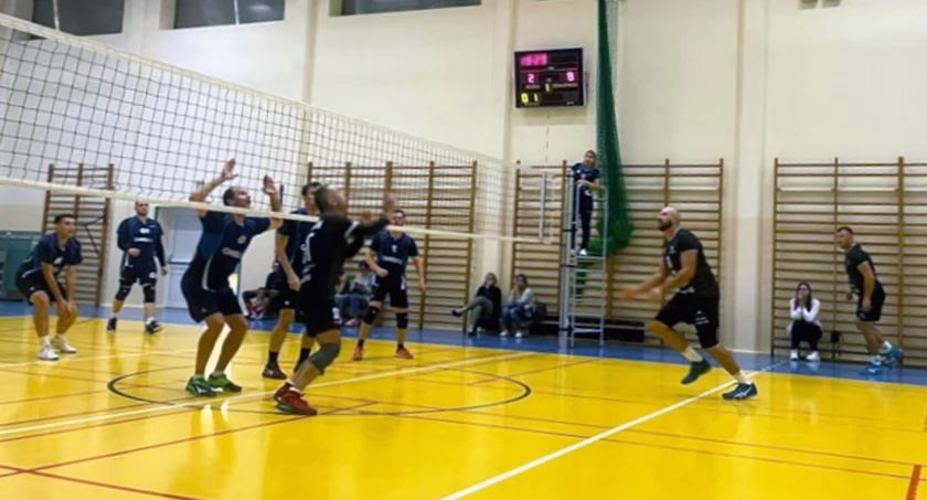 Zdjęcie fragmentu środowego meczu Lerko Academy Kielce - Fair Play Końskie 