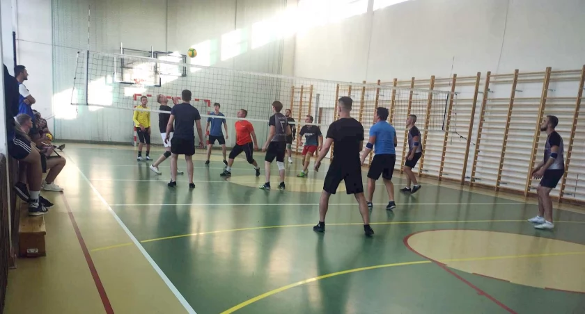 Zdjęcie z turnieju siatkarskiego w Pilczycy