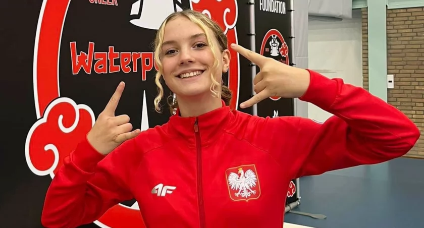 Zdjęcie Natalii Cieszkowskiej na turnieju w Holandii
