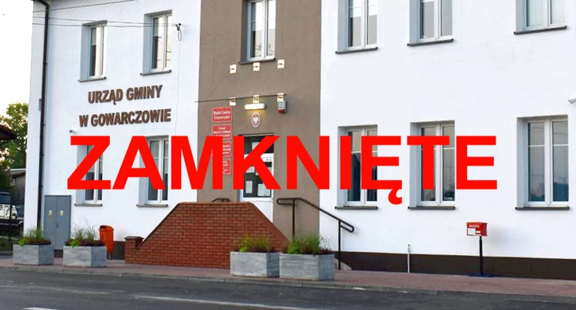 Zdjęcie budynku Urzędu Gminy w Gowarczowie