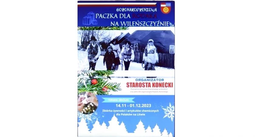 Zdjęcie plakatu akcji