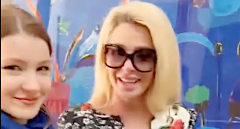Zdjęcie: Aldona Orman z córką. Fot. FB Aldony Orman