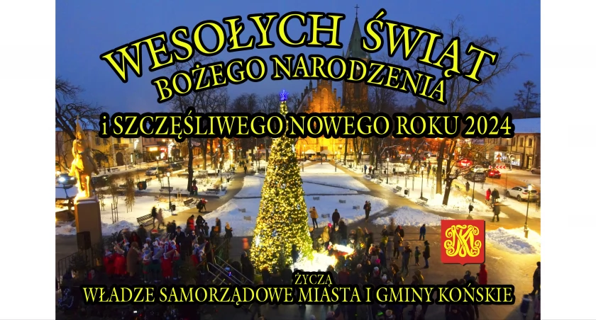 Zdjęcie: Życzenia od władz samorządowych Miasta i Gminy Końskie