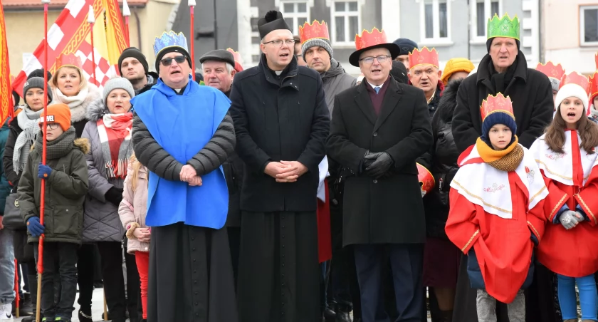 Zdjęcie koneckiego Orszaku Trzech Króli z 2023 roku