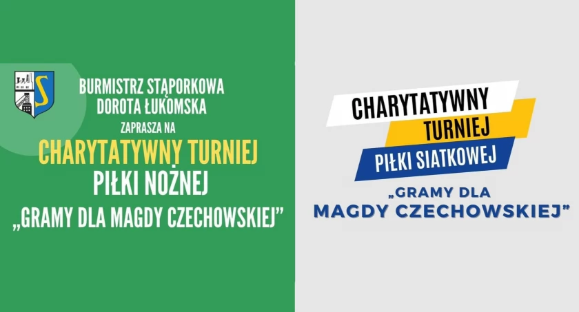 Zdjęcie plakatu akcji charytatywnej „Gramy dla Magdaleny Czechowskiej”