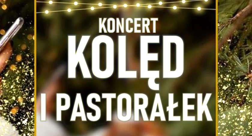 Zdjęcie plakatu koncertu kolęd i pastorałek w Radoszycach