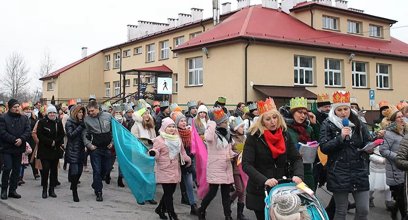 Zdjęcie z jednego z poprzednich Orszaków Trzech Króli w Miedzierzy