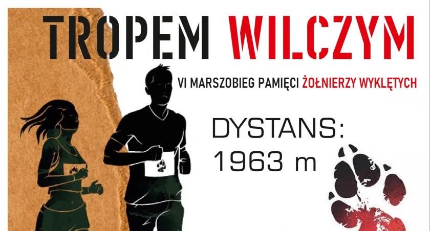 Zdjęcie plakatu VI Marszobieg Pamięci Żołnierzy Wyklętych w Końskich