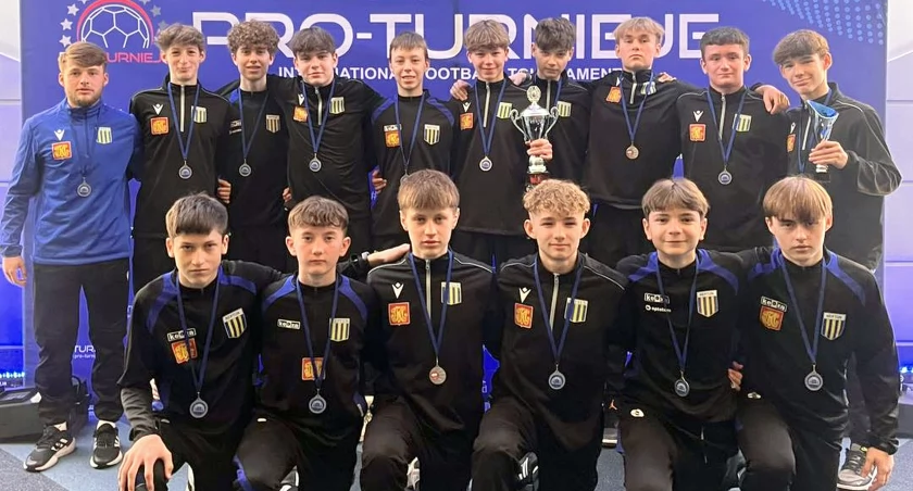 Zdjęcie drużyny U-15 Akademii Neptuna Końskiew Licheniu