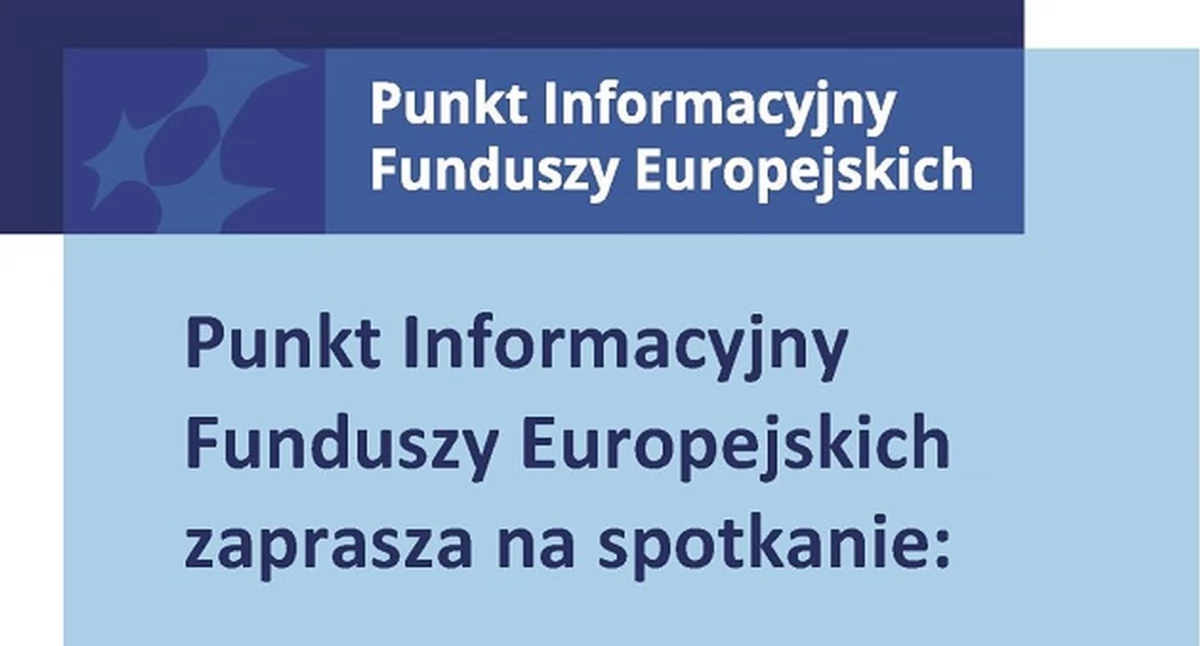 Zdjęcie plakatu spotkania