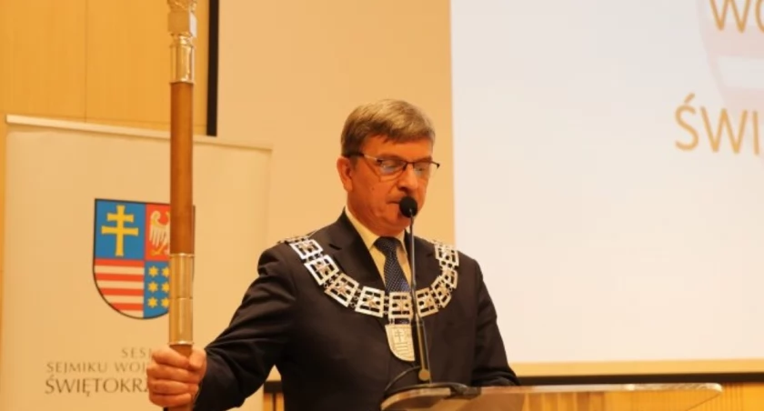 Zdjęcie: Andrzej Pruś Przewodniczący Sejmiku Województwa Świętokrzyskiego w latach 2018-2023