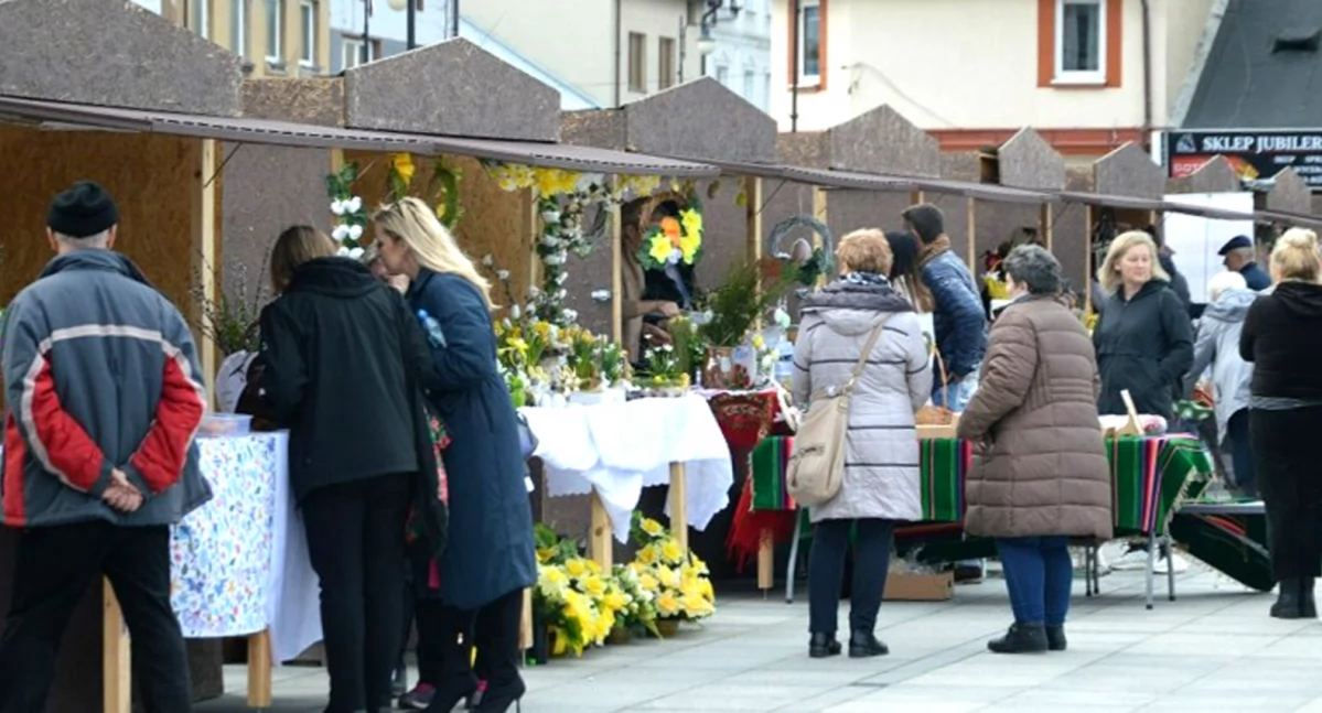 Zdjęcie z II Koneckiego Jarmarku Wielkanocnego