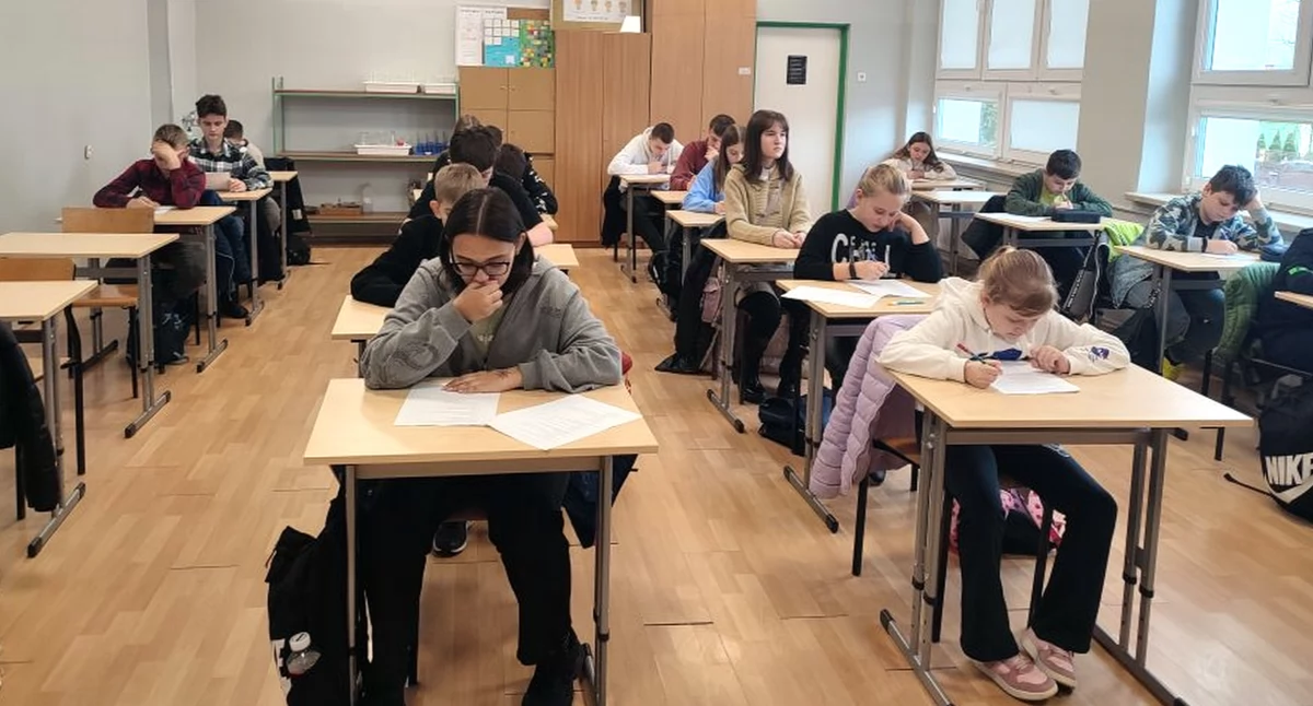 Zdjęcie z gminnych eliminacji turnieju w Radoszycach