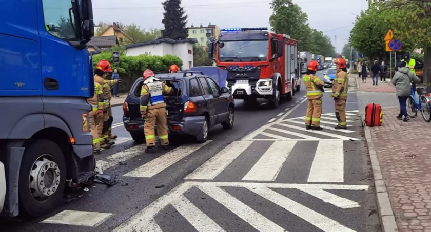 Zdjęcie z miejsca wypadku