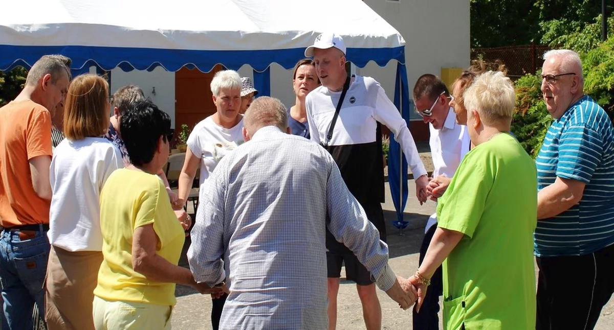 Zdjęcie mieszkańcow DPS w Końskich