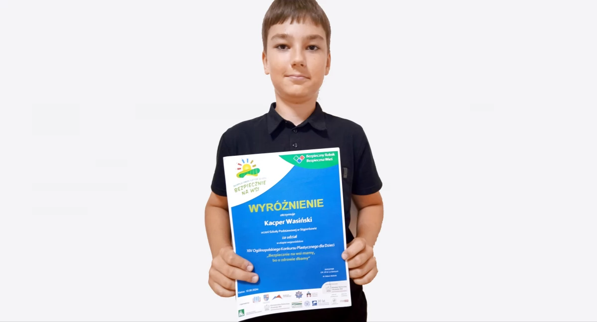 Zdjęcie Kacpra Wasińskiego
