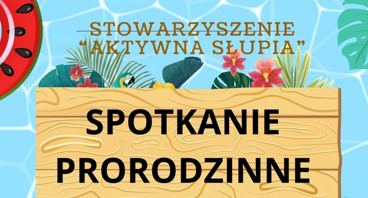 Zdjęcie plakatu spotkania