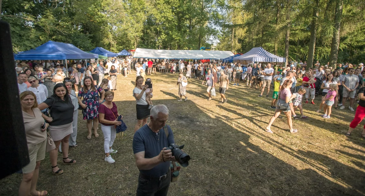 Zdjęcie z dożynek parafialnych w Krasnej
