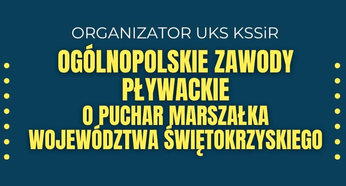 Zdjęcie plakatu zawodów