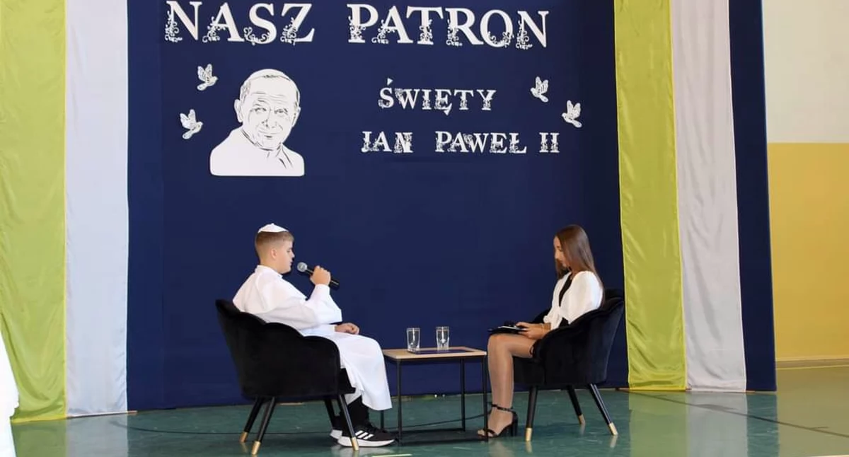 Zdjęcie: wywiad z papieżem
