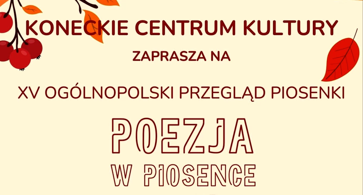 Zdjęcie plakatu konkursu