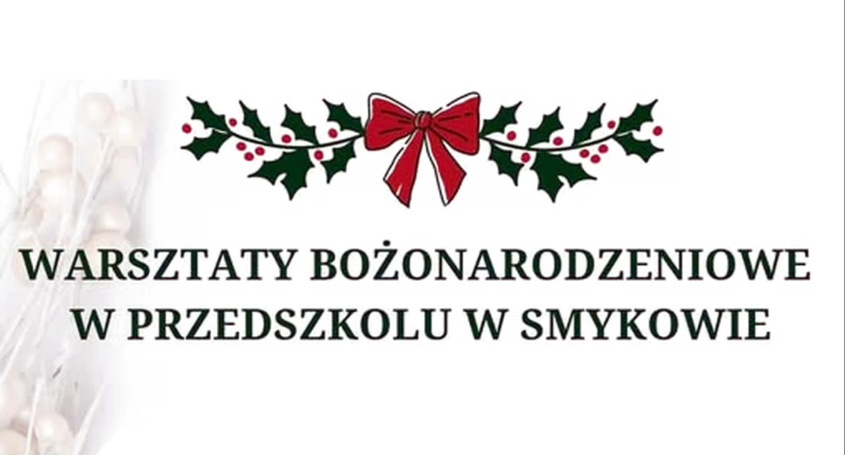 Zdjęcie plakatu warsztatów
