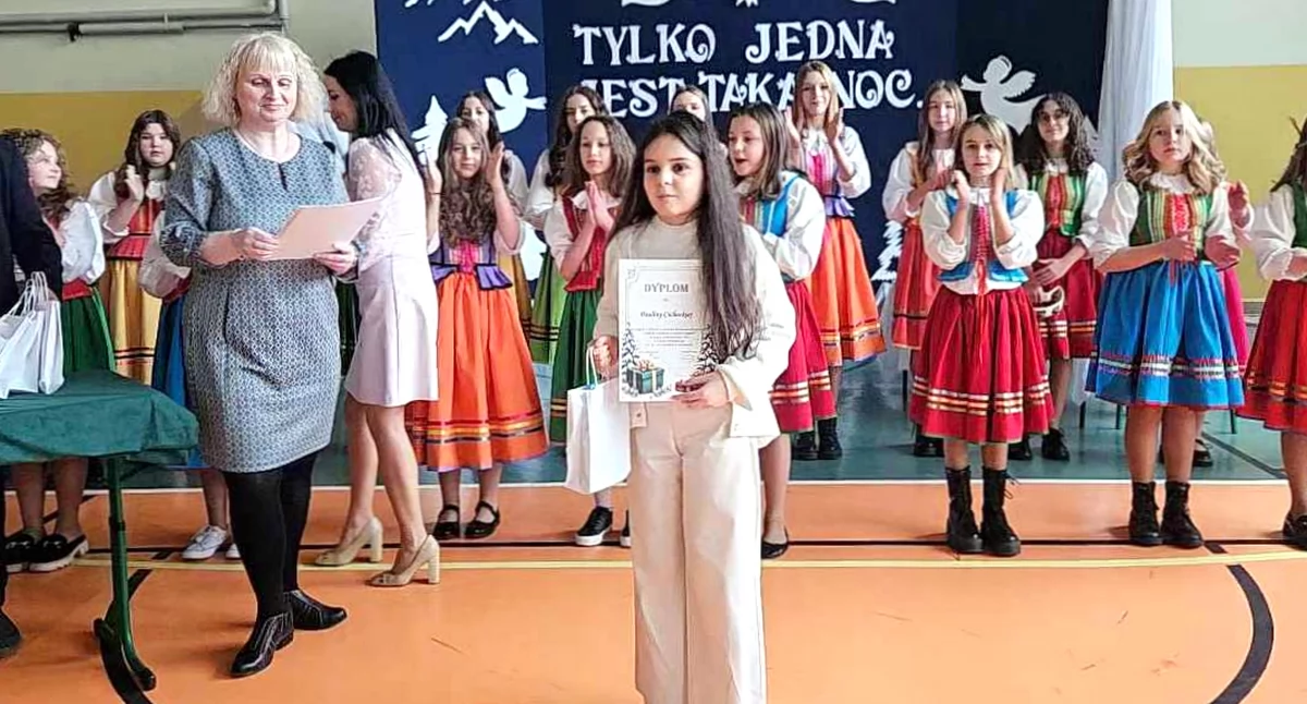 Zdjęcie Pauliny Cichockiej, która wygrała konkurs w kategorii klas I-III