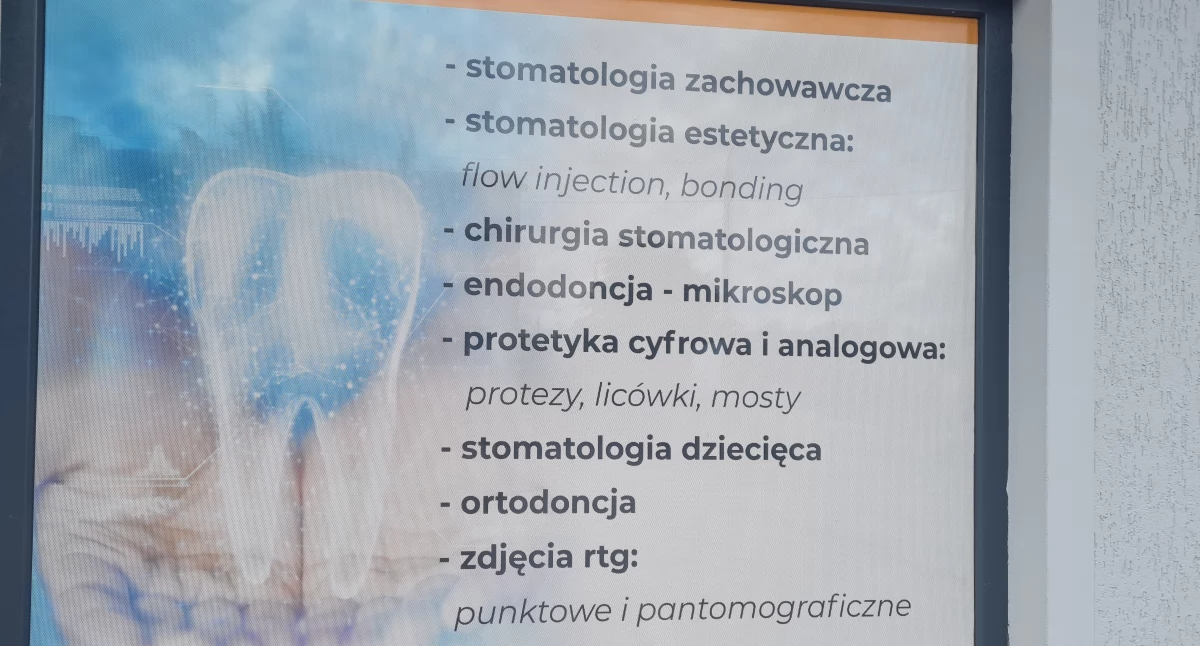 Materiały promocyjne, Gdzie dentysty - zdjęcie, fotografia