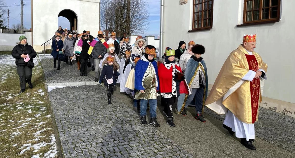Zdjęcie Orszaku Trzech Króli w Odrowążu