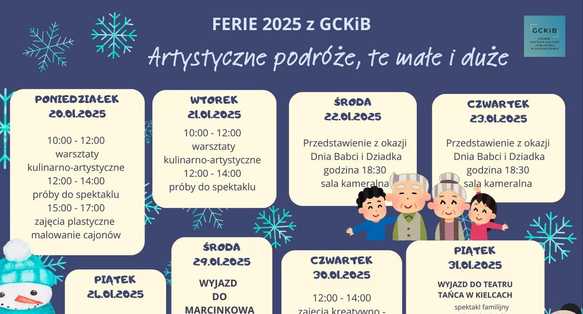 Zdjęcie plakatu ferii