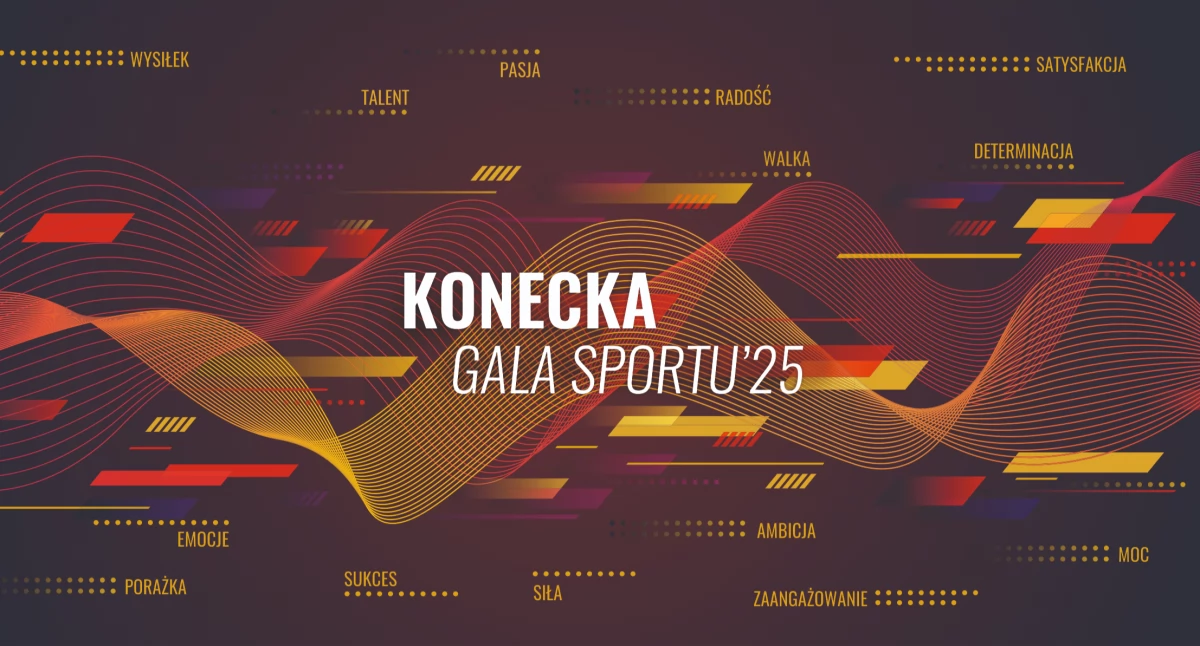 Zdjęcie plakatu Koneckiej Gali Sportu 2025