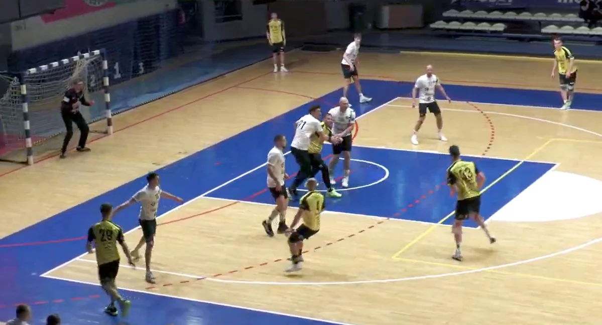 Zdjęcie z sobotniego meczu Zagłębie Handball Team Sosnowiec - KSSPR Końskie