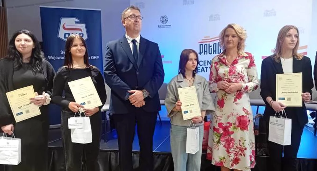 Zdjęcie: W kategorii BHP z elementami prawa pracy II miejsce zdobyła Justyna Maligówka (Hufiec Pracy Końskie)