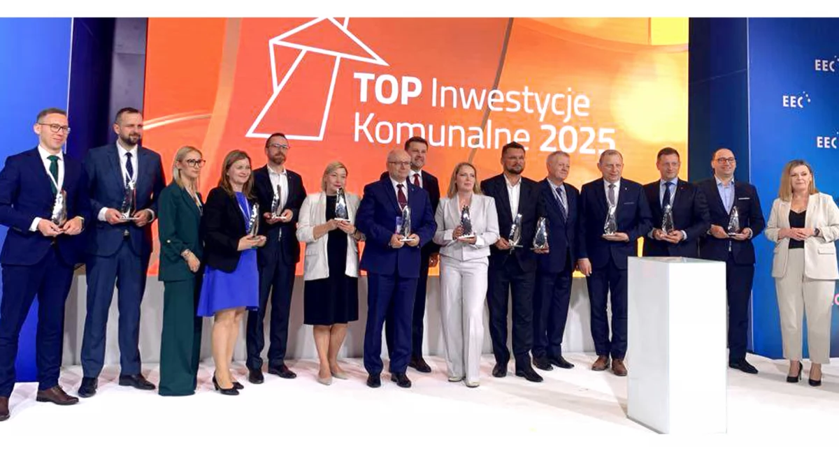 Zdjęcie z gali (fot. Gmina Końskie)